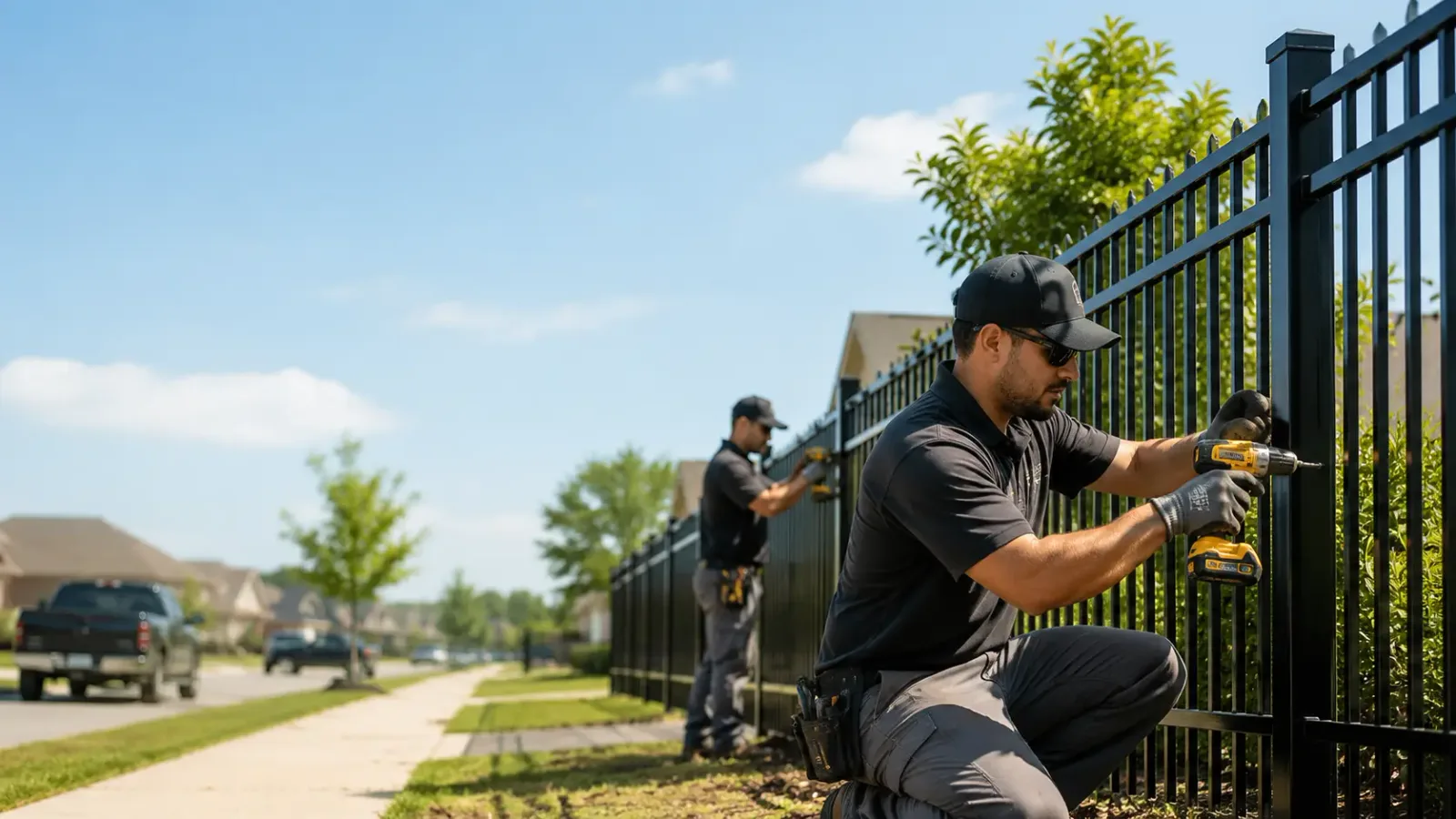 Metal Fence Installation in Christoval, TX